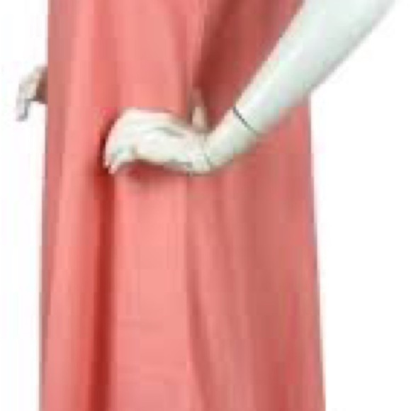 Cynthia Rowley Linen Dress Size S Color Peach - Picture 2 of 11